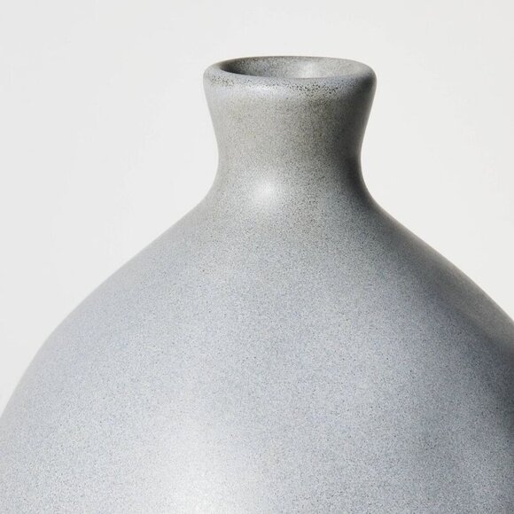 Threshold Studio McGee Ceramic Slate Vase Gray - Target - Fall 2023 - New in Box - Picture 3 of 4